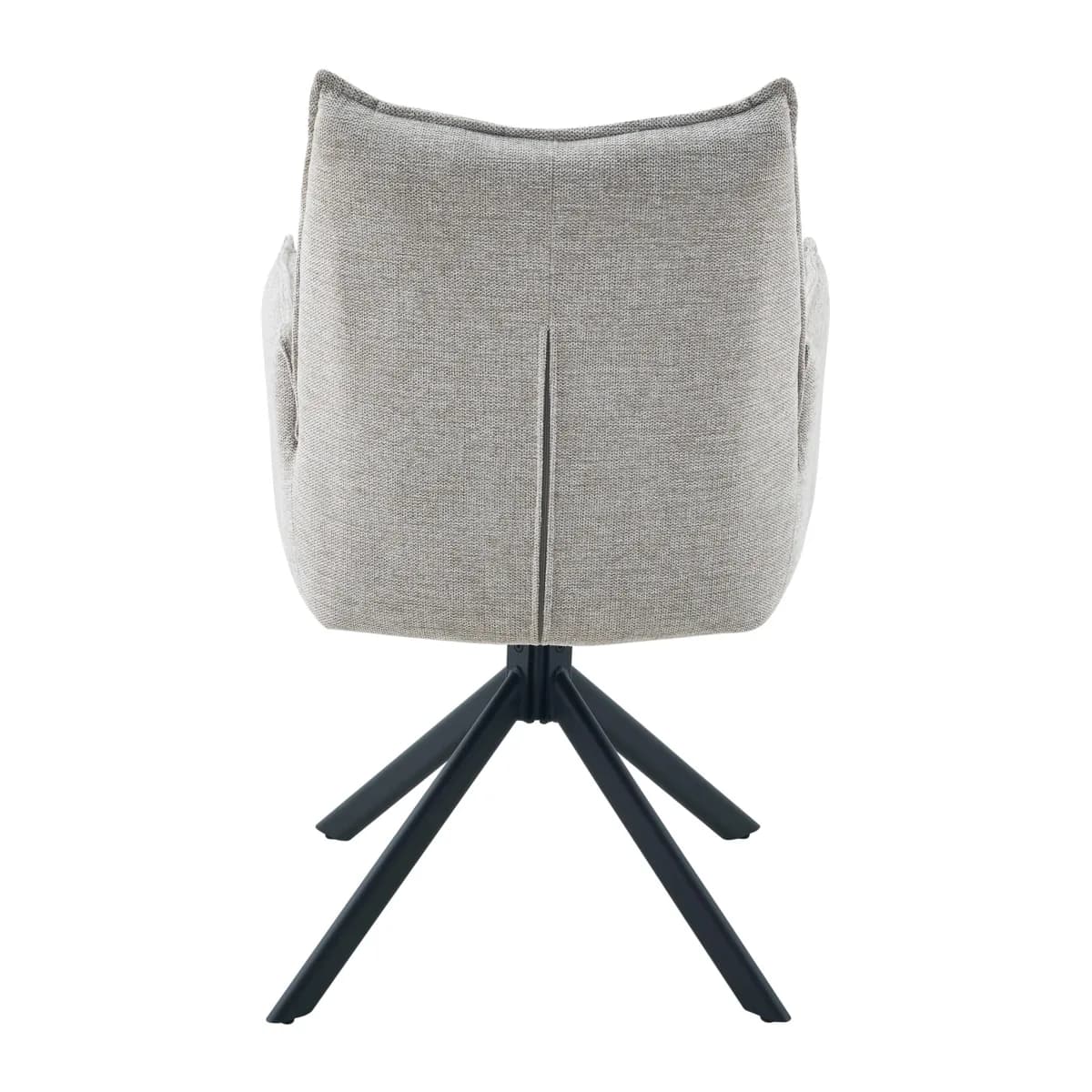 Vichy Tweed Cappuccino Dining Chair